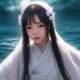 赤桥下的暖流女主沈宁头像，温柔坚韧的职场女性，眼神清澈，有独立自主的性格底色